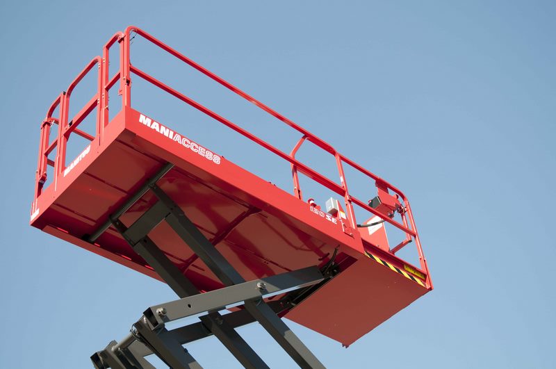 Manitou nacelle ciseau 12M