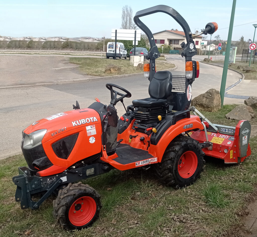 Microtracteur 26cv Lorramat